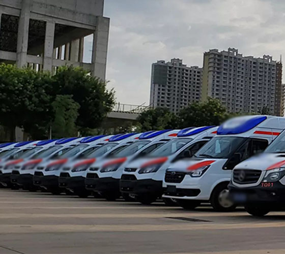 阳泉县服务车队展示