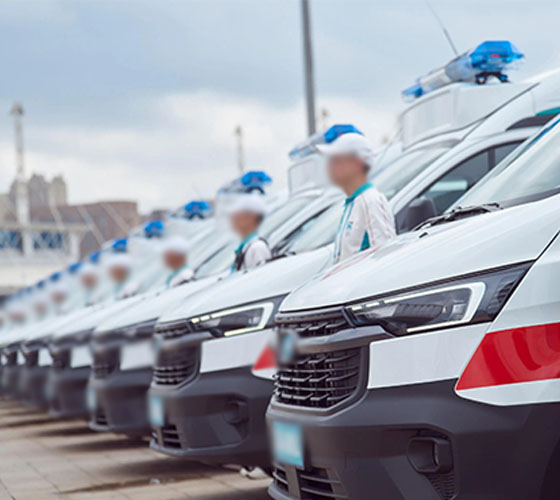 阳泉县服务车队展示